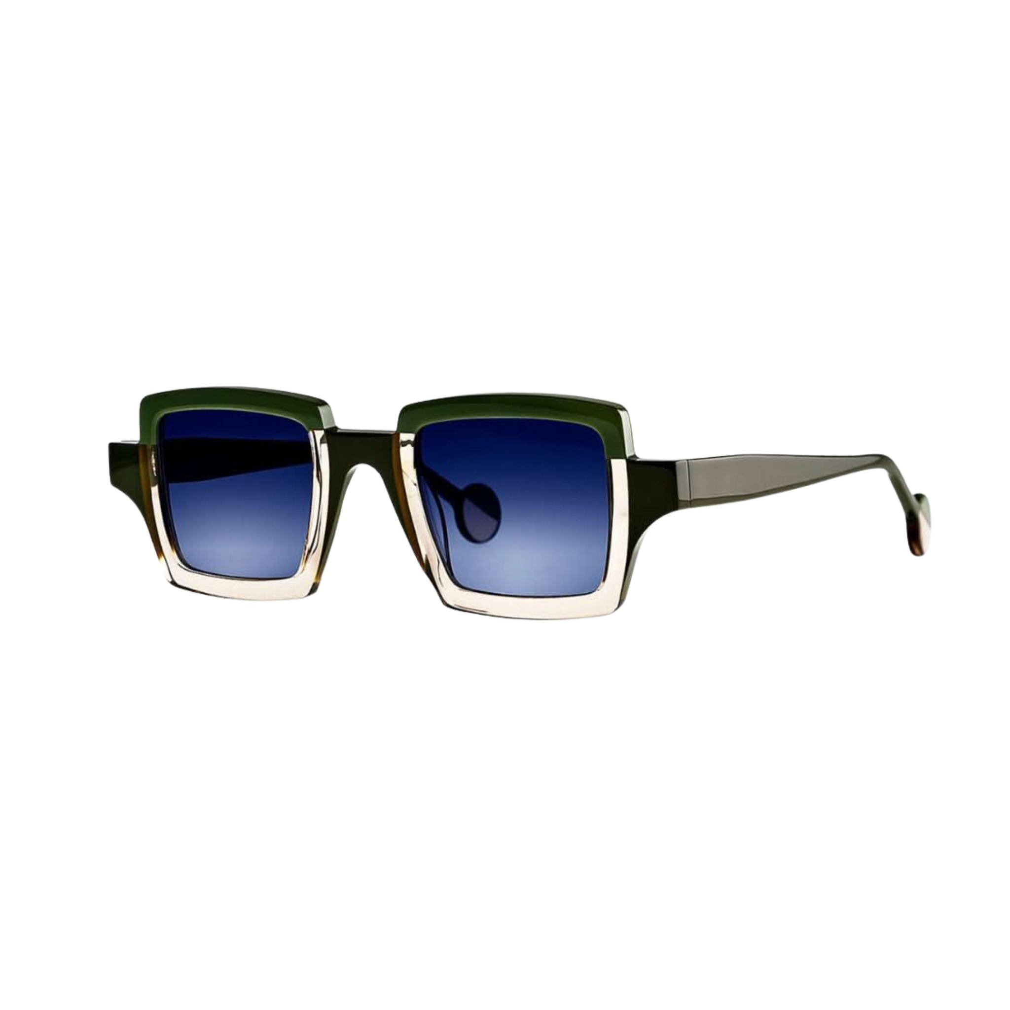 Theo Orphisme 5 Sonnenbrille – Modernes geometrisches Design mit hochwertigem Rahmen, erhältlich bei Brillen Schneider in München.