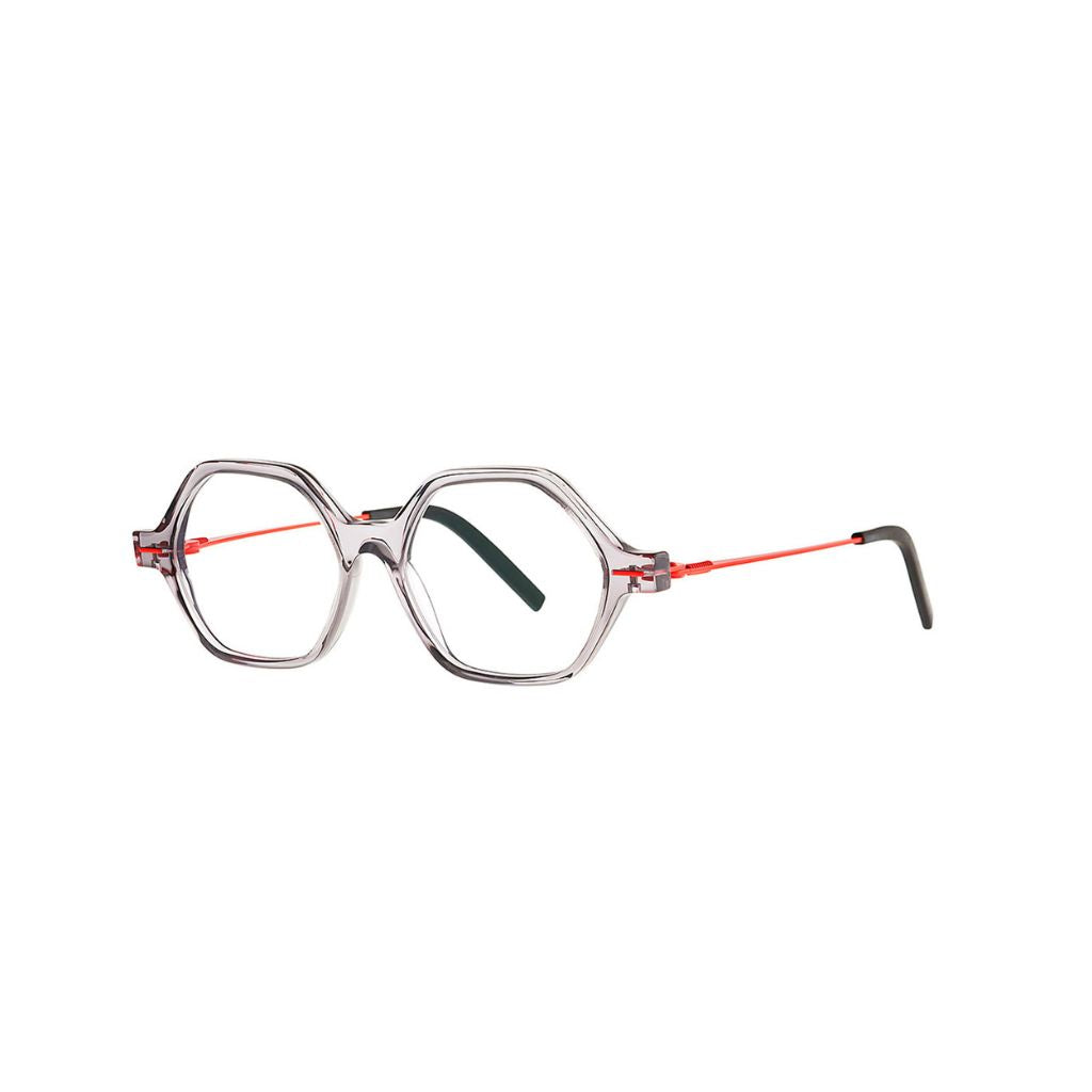 Theo Kids Eyewear Kinderbrille Tantu 57 in transparentem Design. Entdecken Sie dieses stylische Modell bei Brillen Schneider in München für komfortablen Tragekomfort und Schutz.
