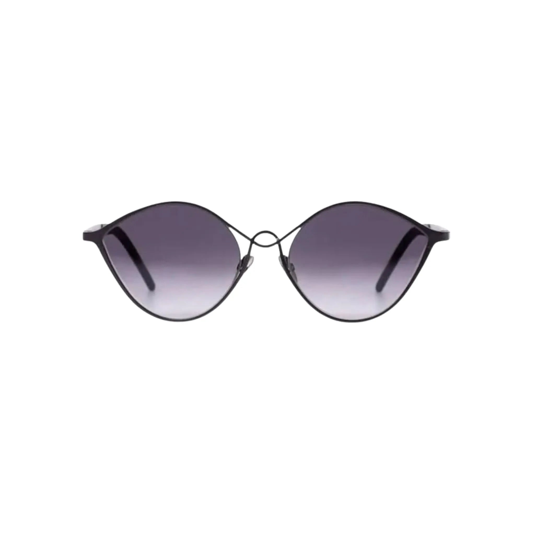Frontansicht Sonnenbrille Veronika Wildgruber Eyewear black Lane in black - exklusive Designerbrille bei Brillen Schneider in München zu finden