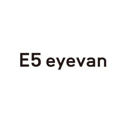 e5 eyevan Logo – Japanische Titanbrillen und minimalistisches Brillendesign bei Optiker Brillen Schneider München