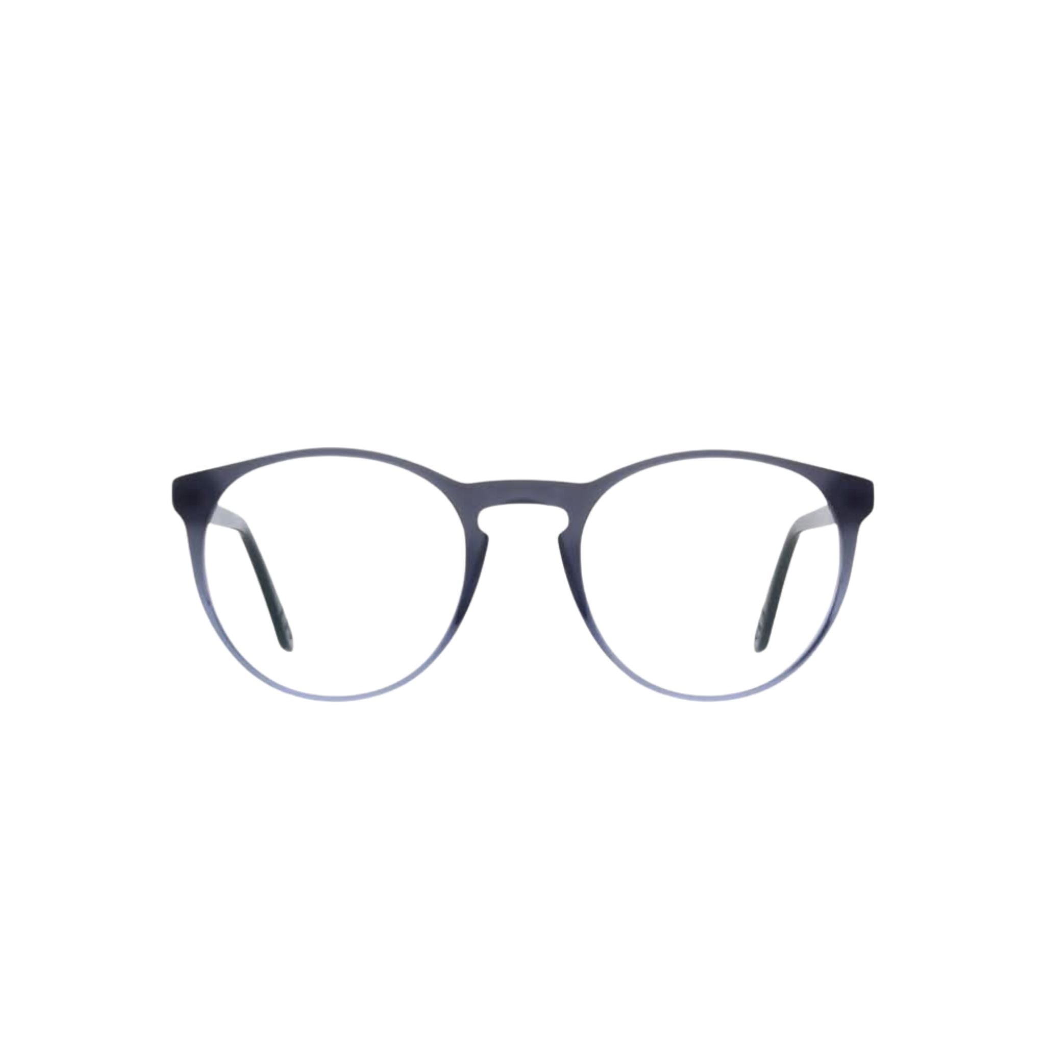 Andy Wolf Brille Lars 4630 in Grau-Blau Verlauf – Frontansicht klassische Pantoform aus Acetat bei Optik Bartholomä München Maxvorstadt