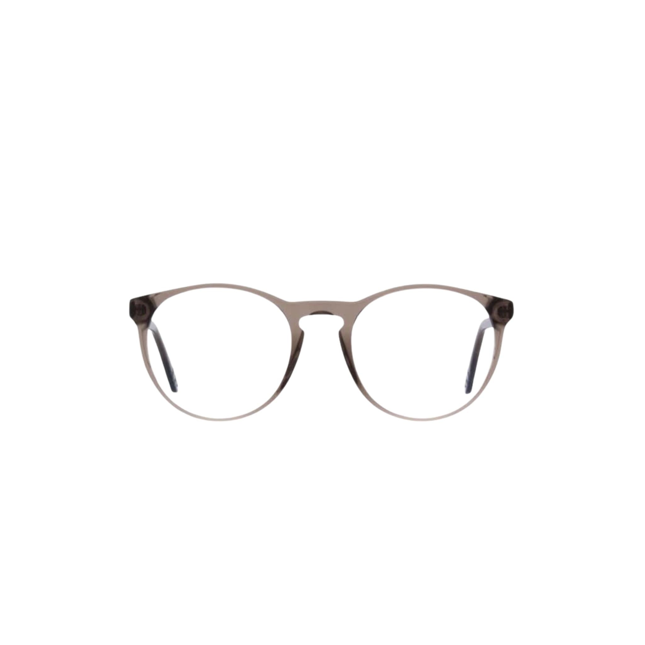 Andy Wolf Brille Mars 4631 Transparent Braun – Frontansicht elegante Acetatfassung, handgefertigt bei Optik Bartholomä München Maxvorstadt