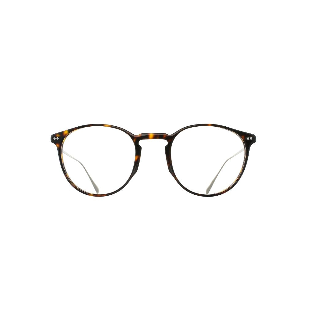 Brett Eyewear BIG MILES C05 Brille Frontansicht Panto Form leicht rund Havanna braun Herren München Optiker Optik Bartholomä