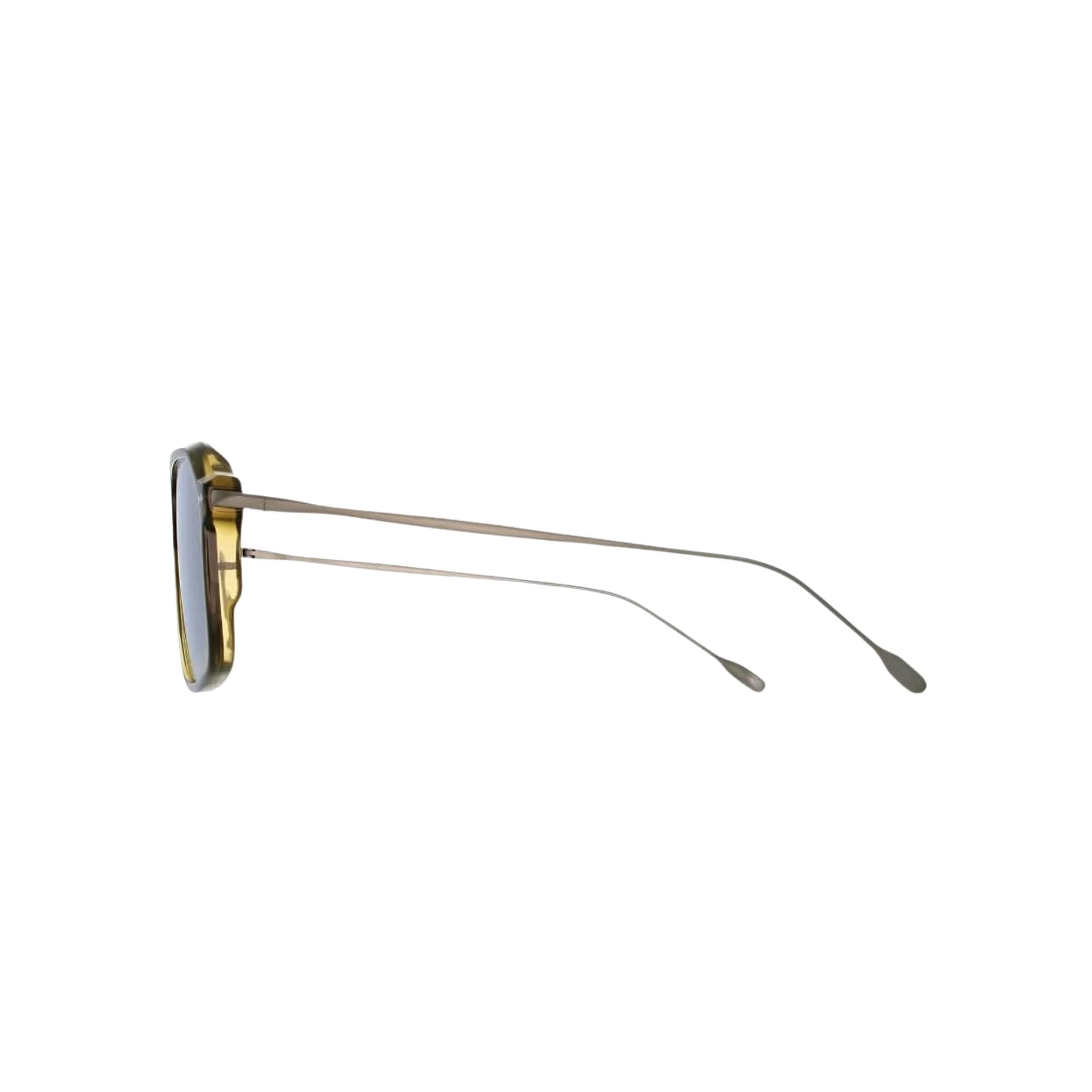 Detailaufnahme der Brett Eyewear RX DUKE Sun C16 – ultradünne Edelstahlbügel und hochwertige Verarbeitung bei Optik Bartholomä München