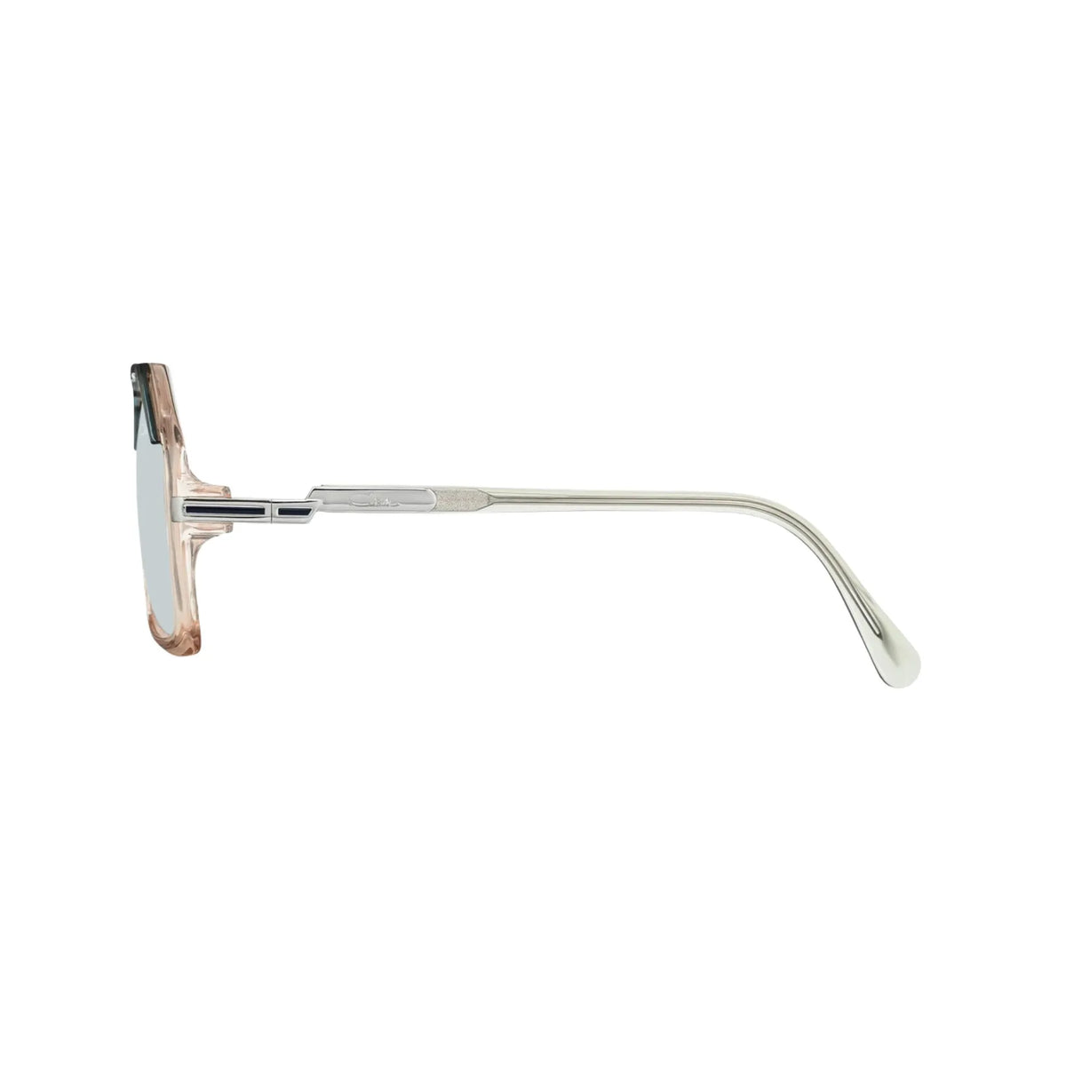 CAZAL 186/3 001 Crystal-Grey Sonnenbrille mit charakteristischen Bügeldetails aus der CAZAL Legends Kollektion