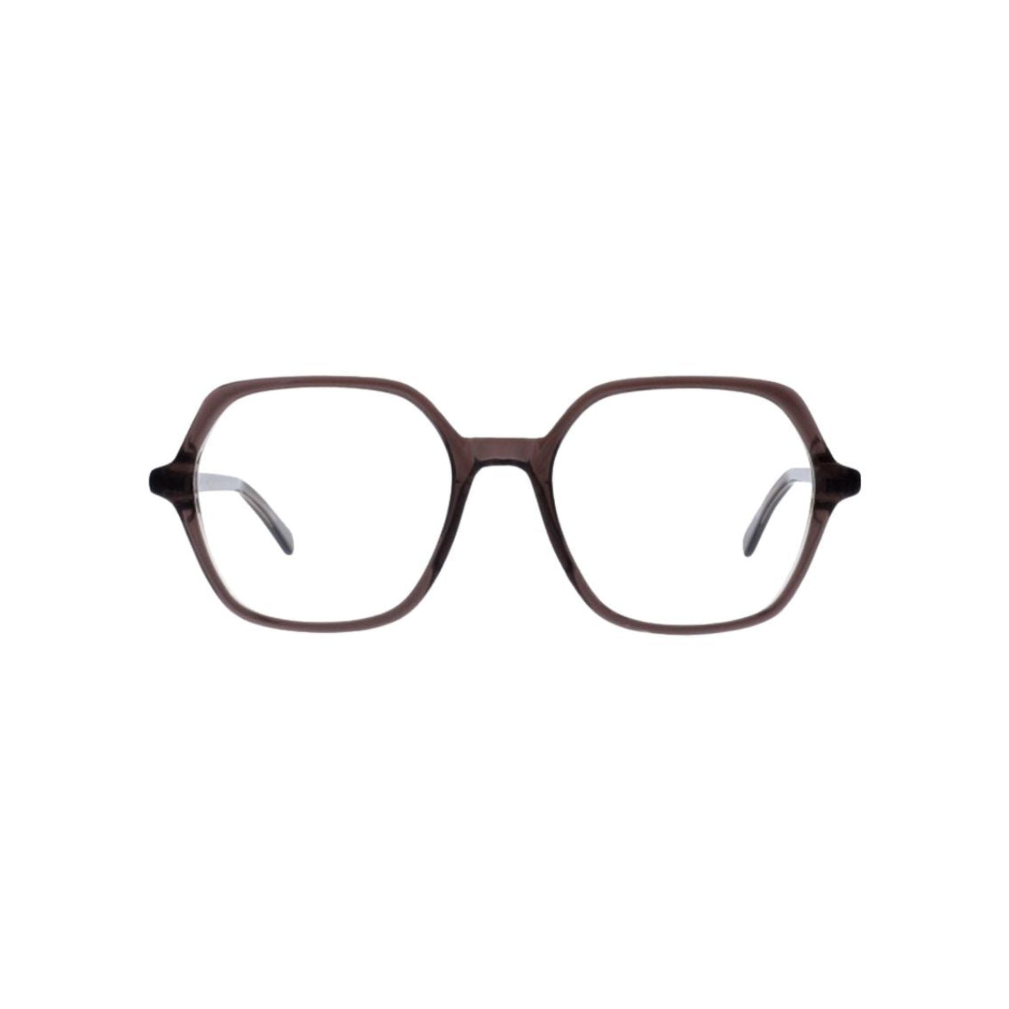 Colibris EDDA 131 braun transparente Damenbrille Frontansicht kleine schmale Gesichter Designerbrille München Optiker Optik Bartholomä Maxvorstadt