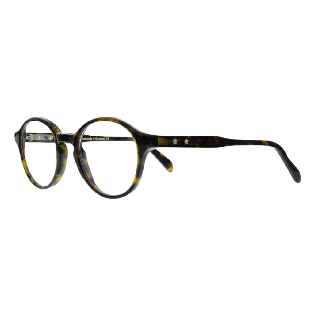 Colibris EMIL P 09 Havanna Brille Seitenansicht Acetat Pantoform kleine Gesichter Damenbrille München Optiker Optik Bartholomä Maxvorstadt