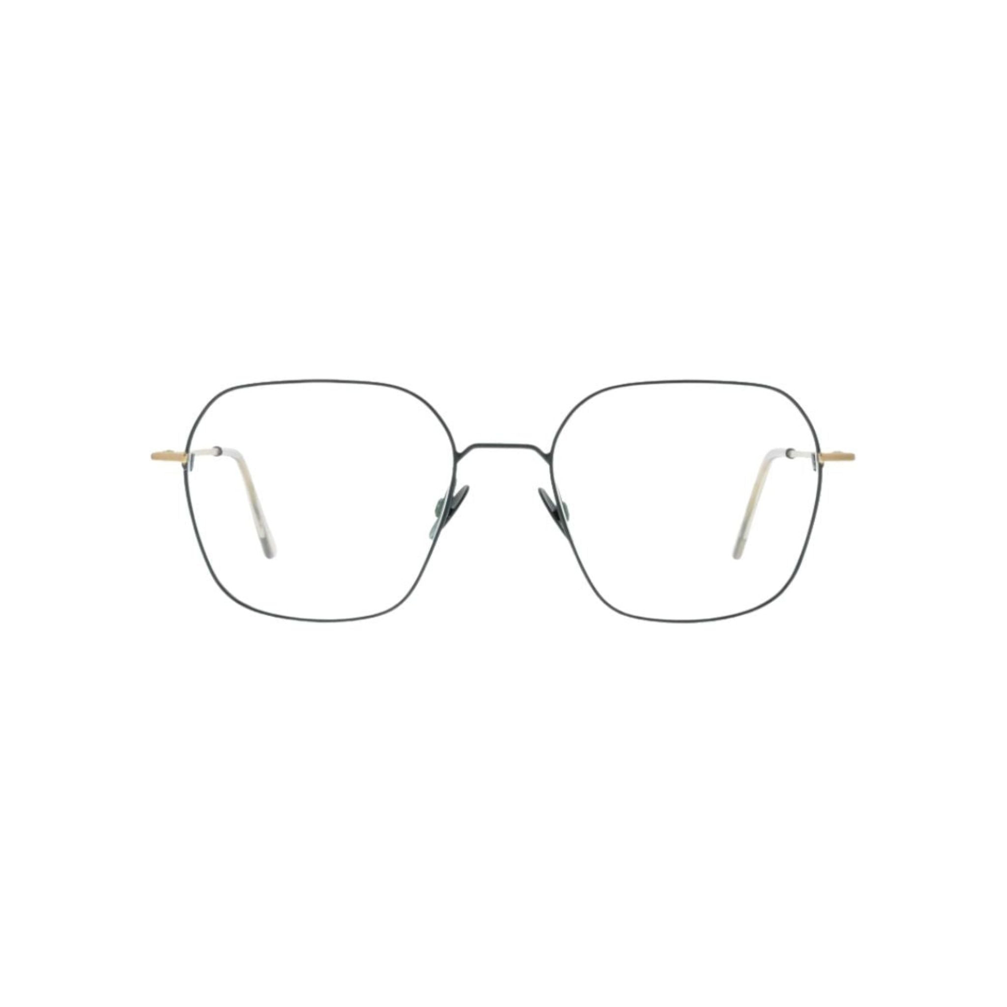 Colibris FIONA 115 grün gold Brille Frontansicht Unisex kleine schmale Gesichter Designerbrille München Optiker Optik Bartholomä Maxvorstadt