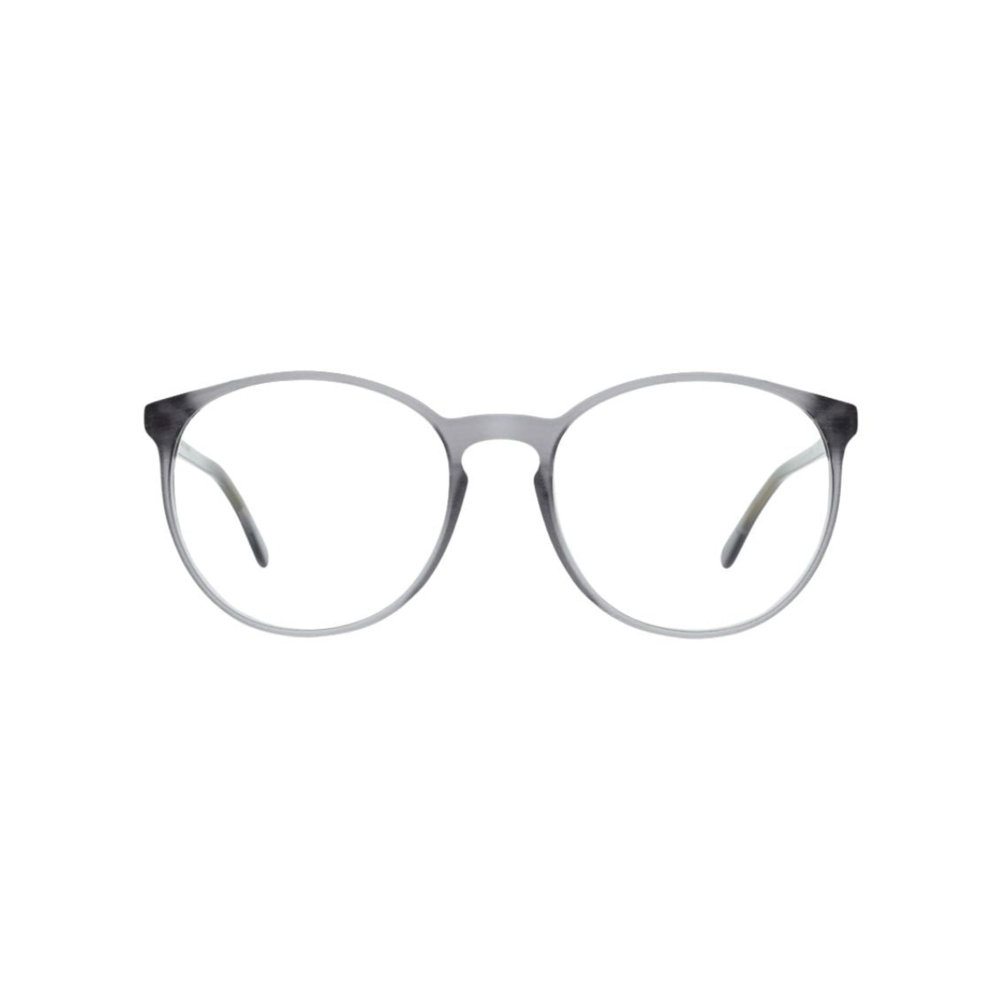 Colibris JANA 102 grau transparent Brille Frontansicht Panto Damenbrille kleine Gesichter Designerbrille München Optiker Optik Bartholomä Maxvorstadt