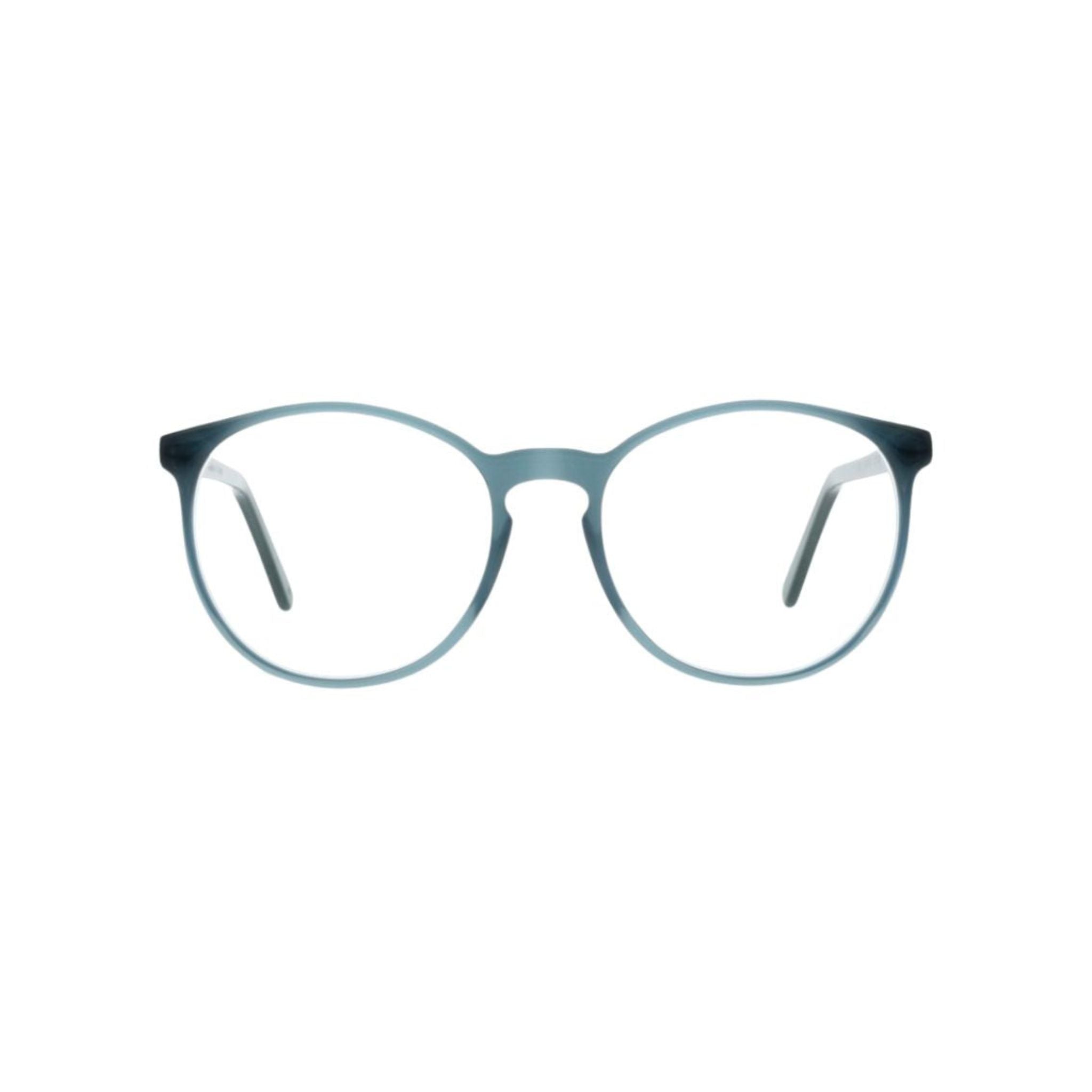 Colibris JANA 116 blau transparent Brille Frontansicht Panto Damenbrille kleine Gesichter Designerbrille München Optiker Optik Bartholomä Maxvorstadt