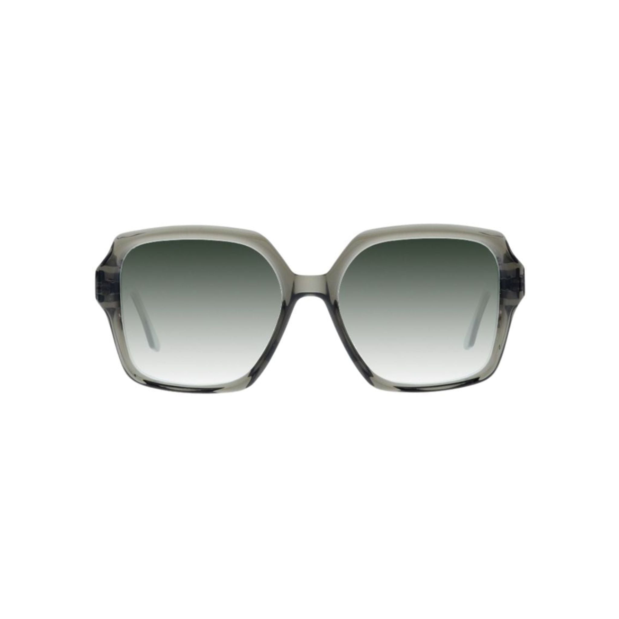 Colibris MALU 91 grau transparent Sonnenbrille Frontansicht kleine schmale Gesichter Designer Sonnenbrille München Optiker Optik Bartholomä Maxvorstadt