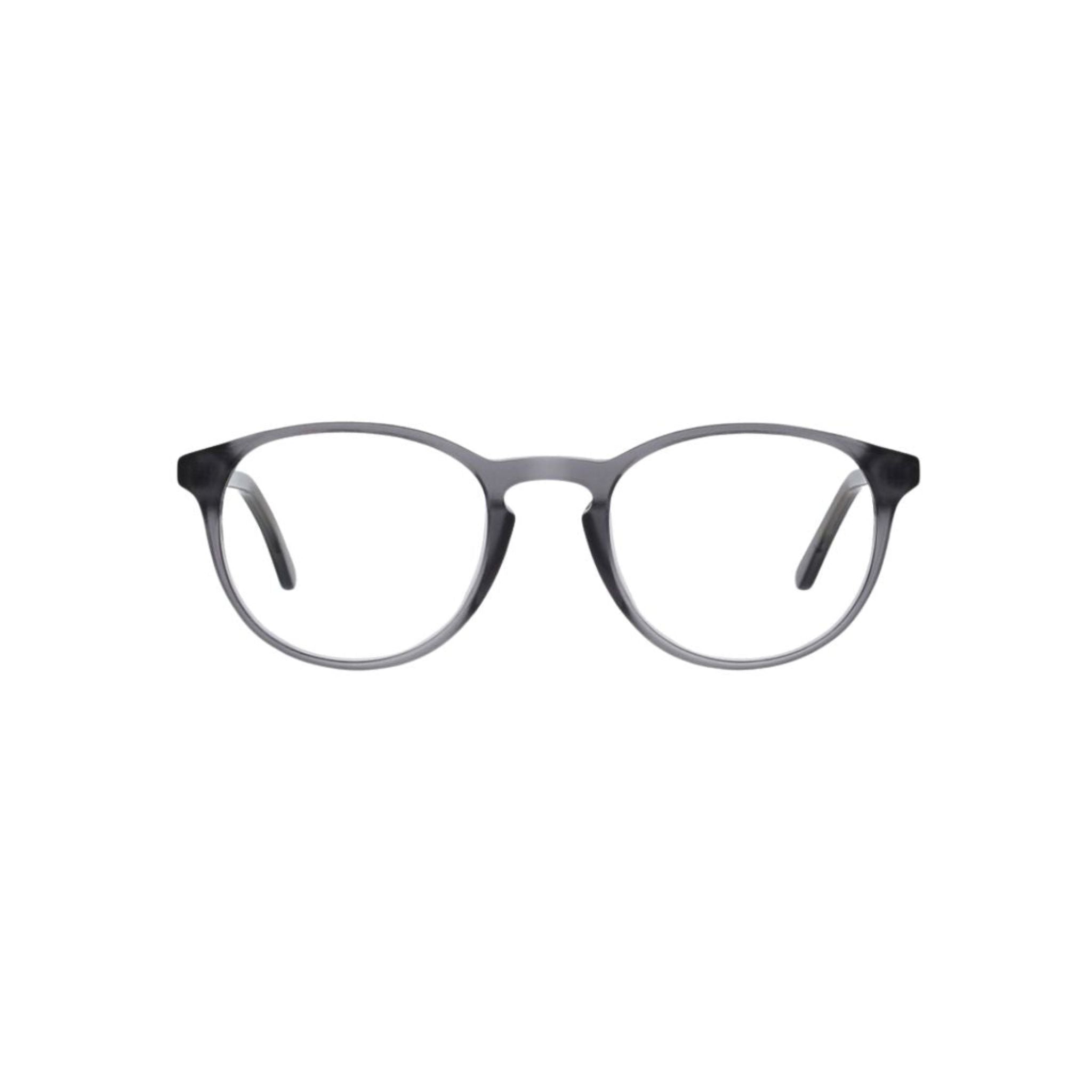 Colibris OLE 102 grau transparent matt Panto Brille Frontansicht Unisex kleine Gesichter Designerbrille München Optiker Optik Bartholomä Maxvorstadt