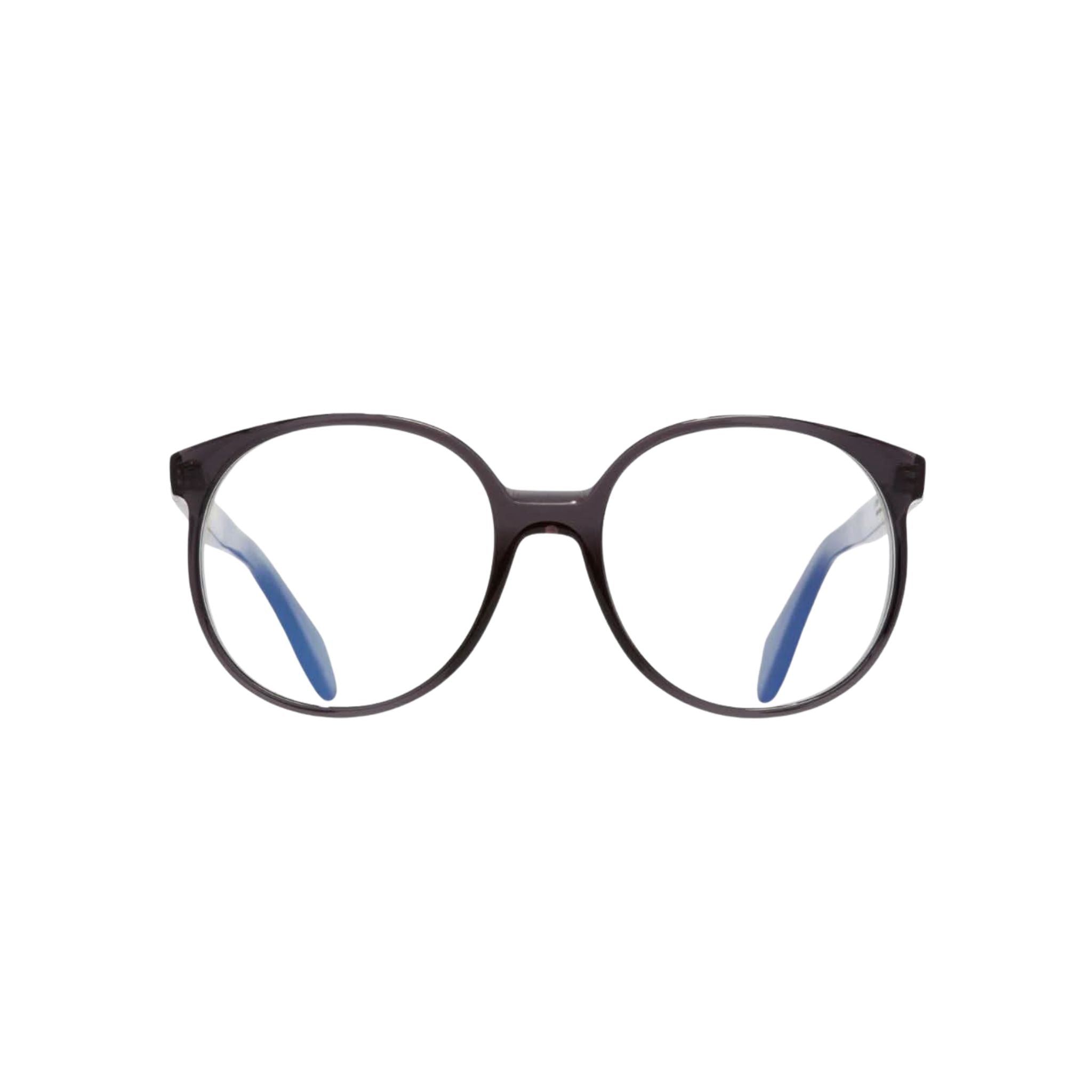 Cutler and Gross 1395 Round Opticals Dark Grey – Frontansicht, handgefertigte Designerbrille bei Brillen Schneider München.