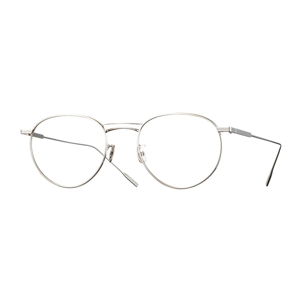 EYEVAN 7285 1015 800812 Brille Frontansicht rund Titan silber Doppelsteg München Optiker Brillen Schneider