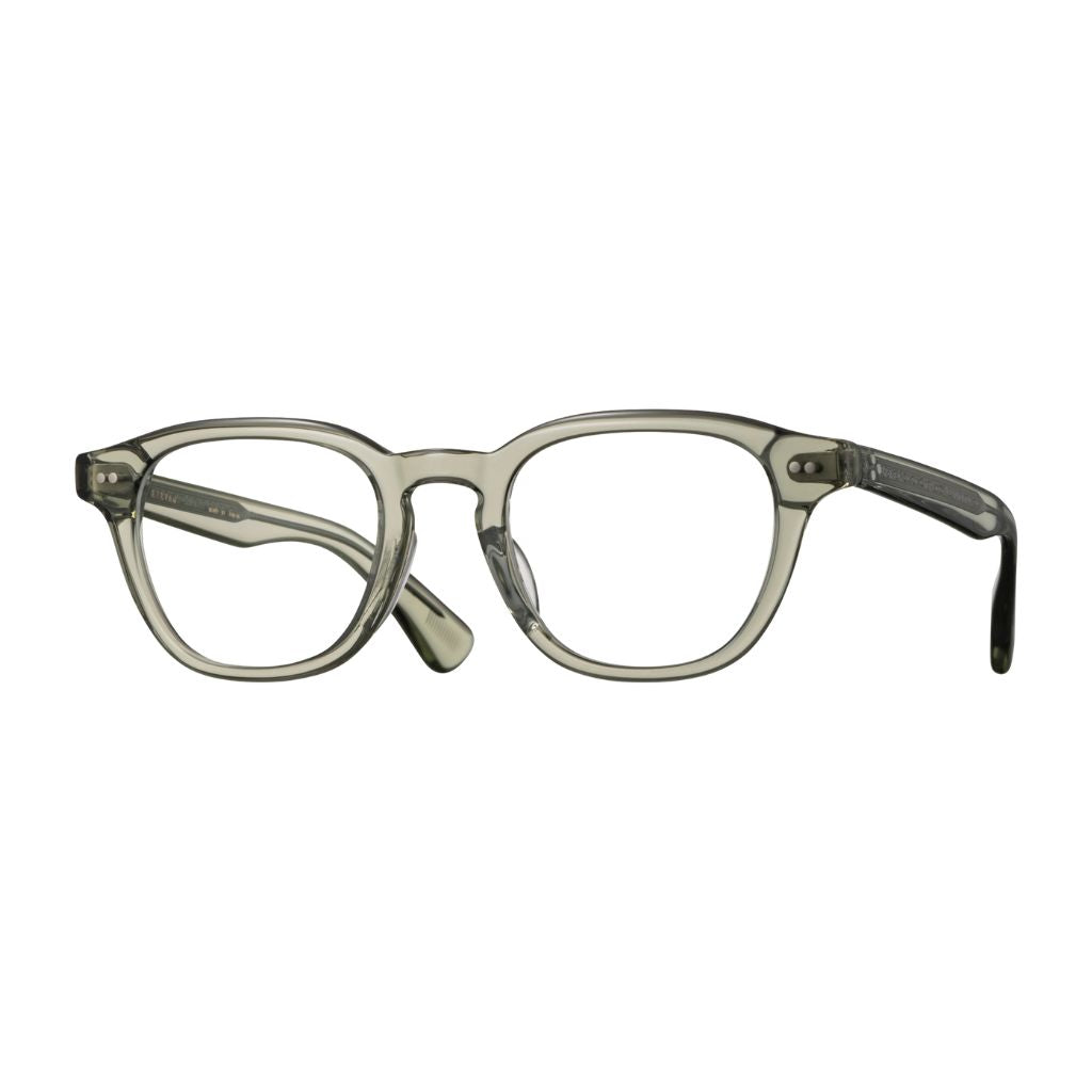EYEVAN Shelton-E MSGN Brille grau grün transparent Acetat Hornbrille Designerbrille Vintage Stil Brillen Schneider München - Ihr Optik Experte seit 1970