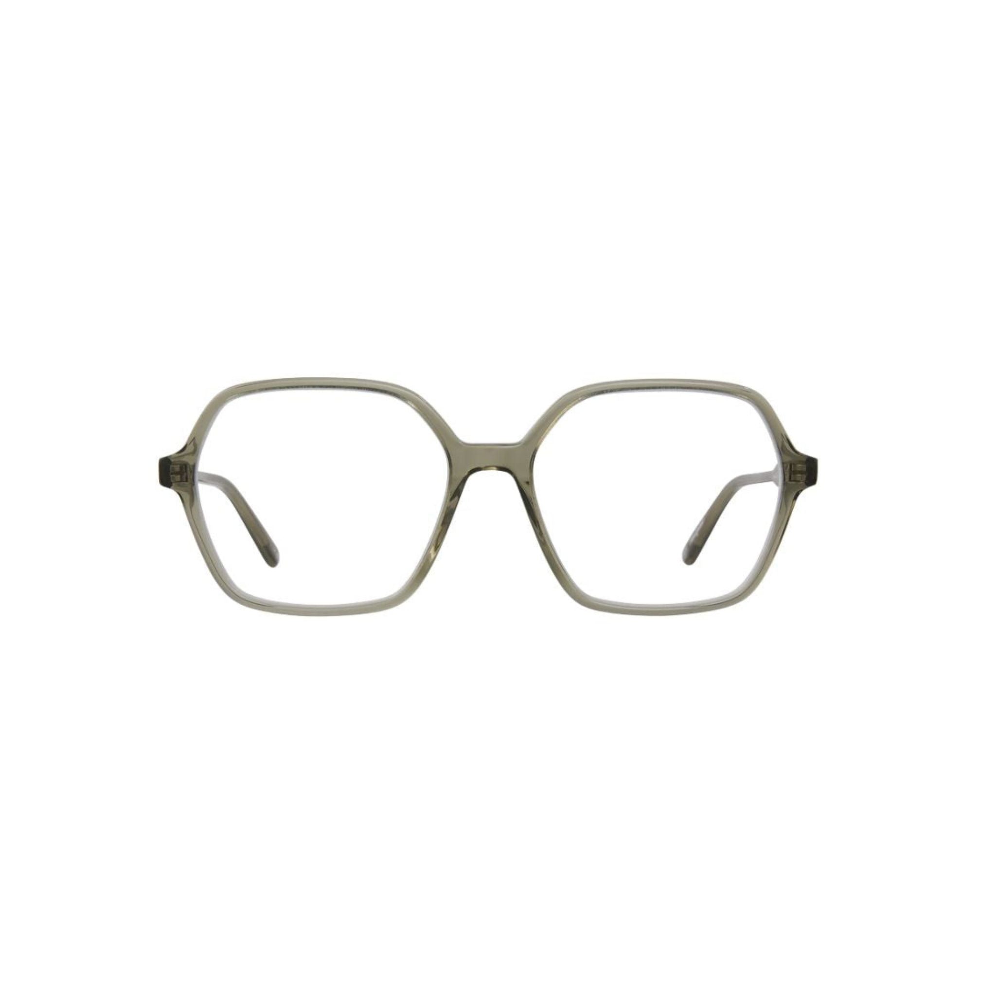 Garrett Leight MARIPOSA Oakmoss Brille Frontansicht Retro Oversize Unisex grün transparent Designerbrille München Optiker Optik Bartholomä