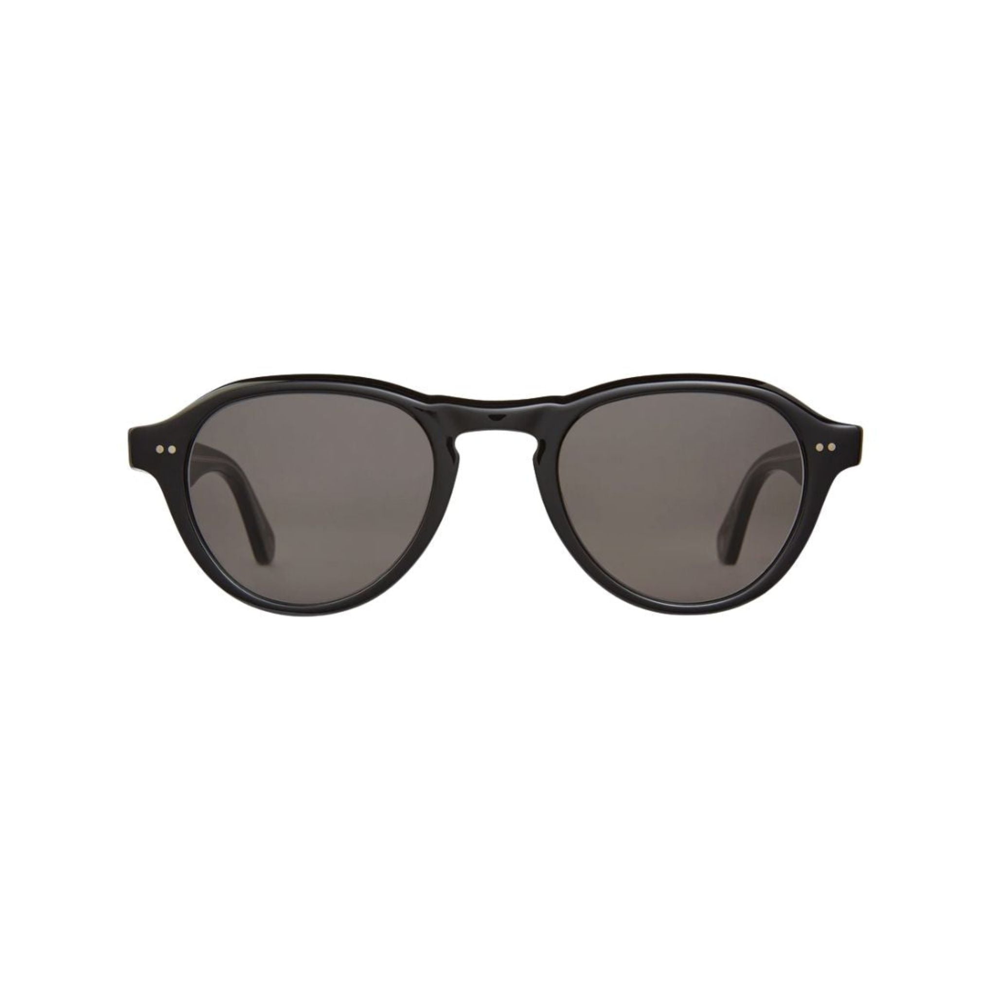 Garrett Leight McNally Sun Black Sonnenbrille Frontansicht Aviator Unisex schwarz dunkle Gläser Designer München Optiker Optik Bartholomä