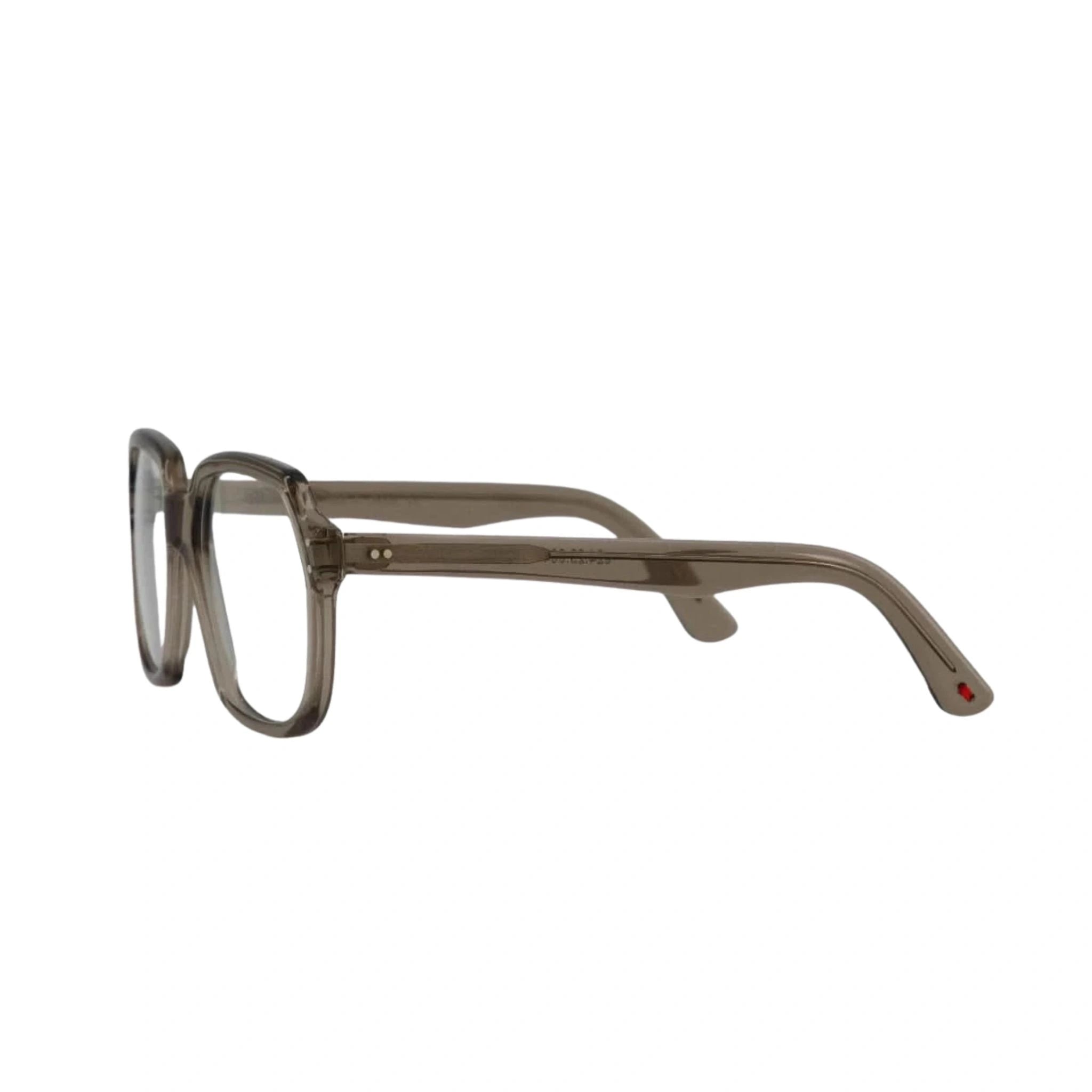 Lunettes Alf 24.23 Taupe – moderne taupefarbene Brille von Alf, erhältlich bei Brillen Schneider München. Ihr Augenoptiker für exklusive Designs und individuelle Beratung.