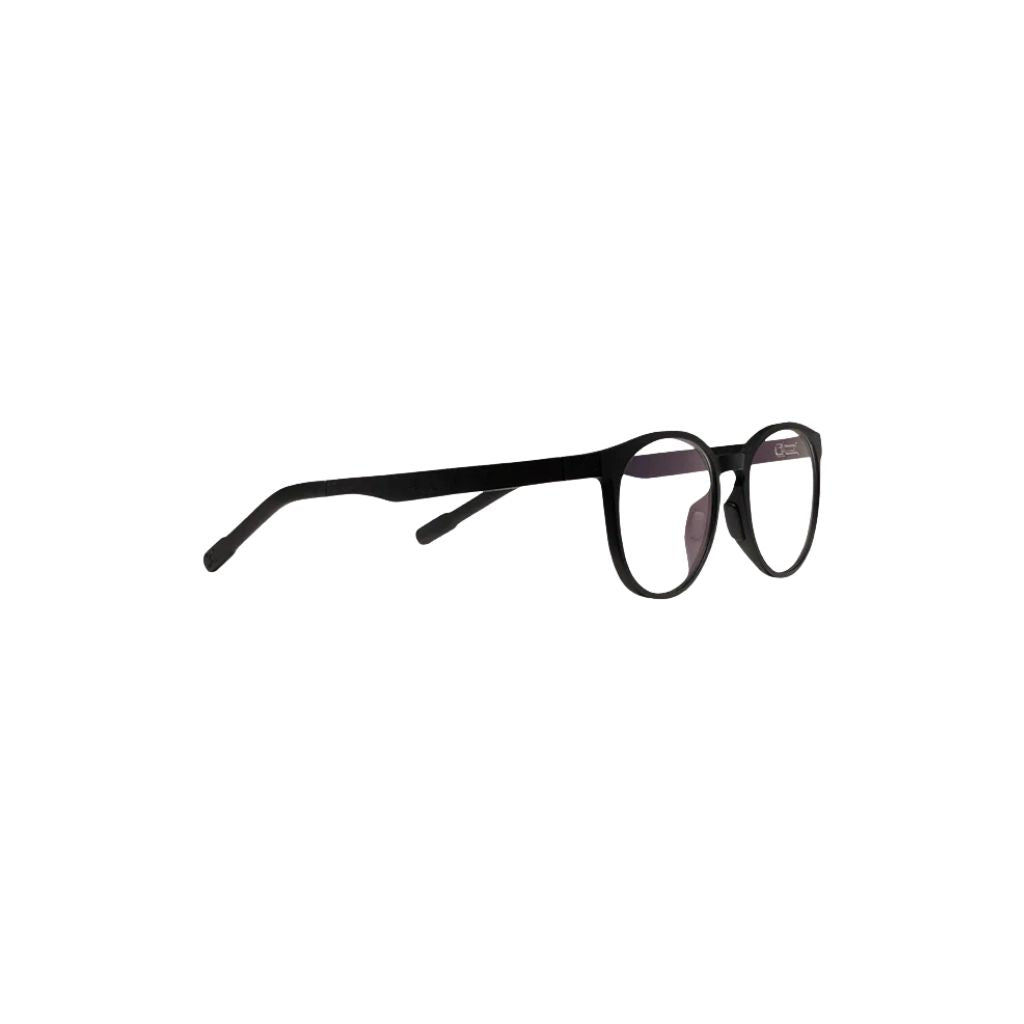 Designer Kinderbrille Caspar von Manti Manti aus Berlin in tiefen Schwarzton aus Bio-Kunsstoff, nachhaltig aus Rizinusöl - jetzt bei Optiker Brillen Schneider München