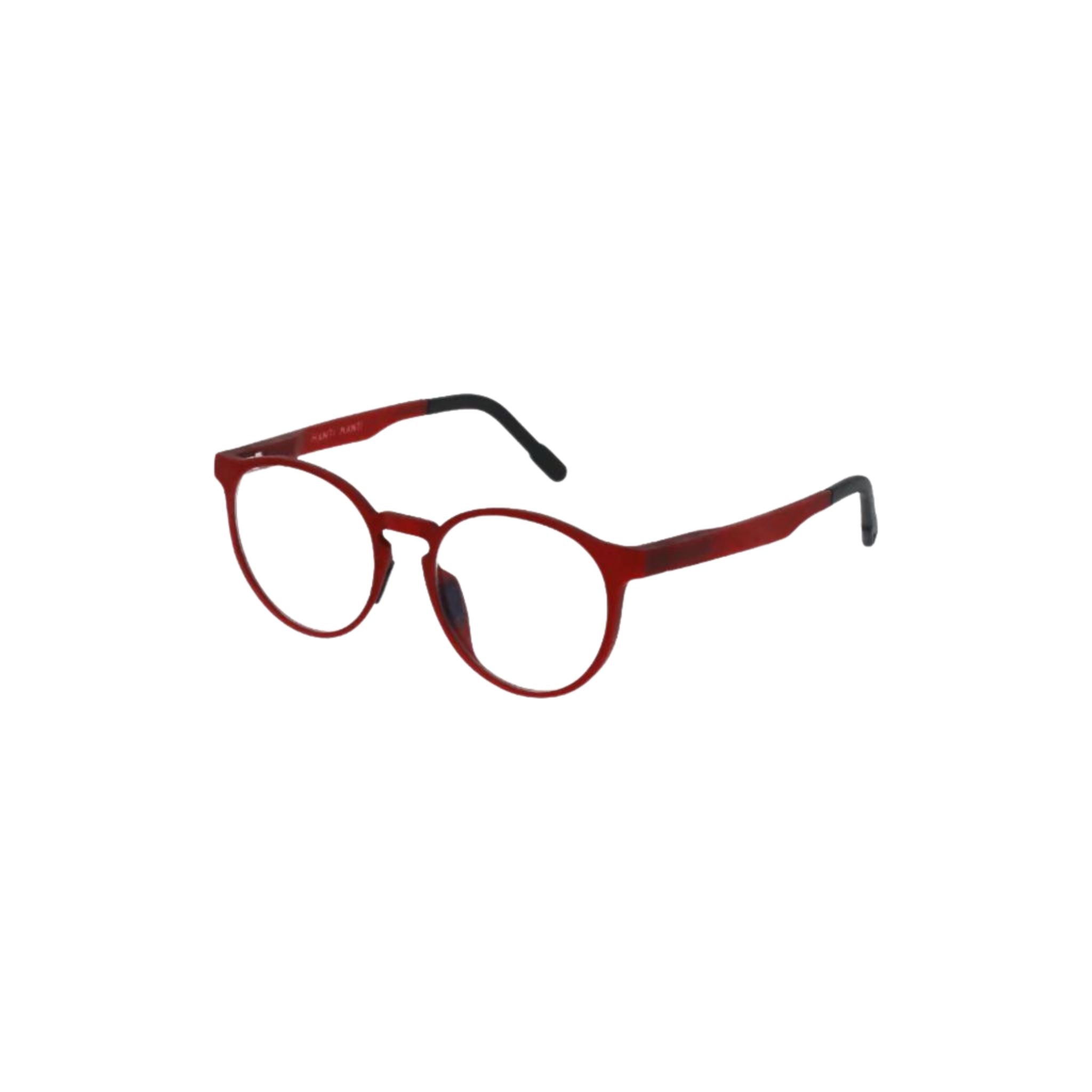 MANTI MANTI SUSE Kinderbrille in Raspberry Sorbet mit roter Panto-Fassung aus nachhaltigem Bio-Kunststoff für Kinder – Brillen Schneider München