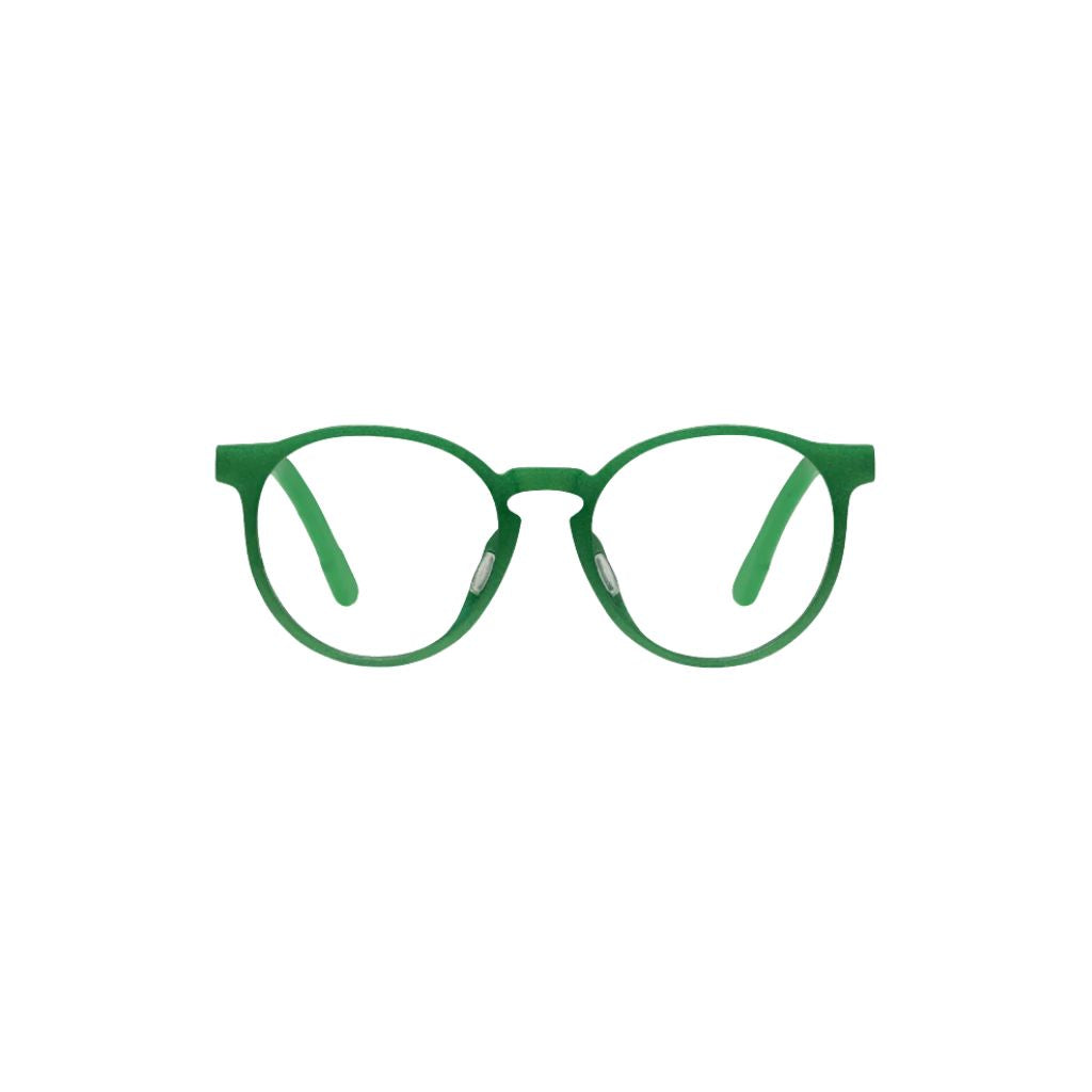 MANTI MANTI SUSE Kinderbrille in Tambourine Green mit runder Fassung aus nachhaltigem Bio-Kunststoff bei Optiker Brillen Schneider München