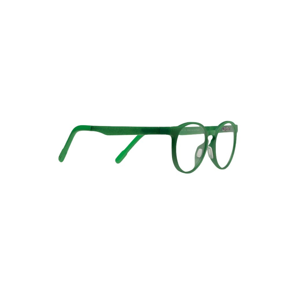 Designer Kinderbrille Suse von Manti Manti aus Berlin in frischen Grün  aus Bio-Kunsstoff, nachhaltig aus Rizinusöl - jetzt bei Optiker Brillen Schneider München