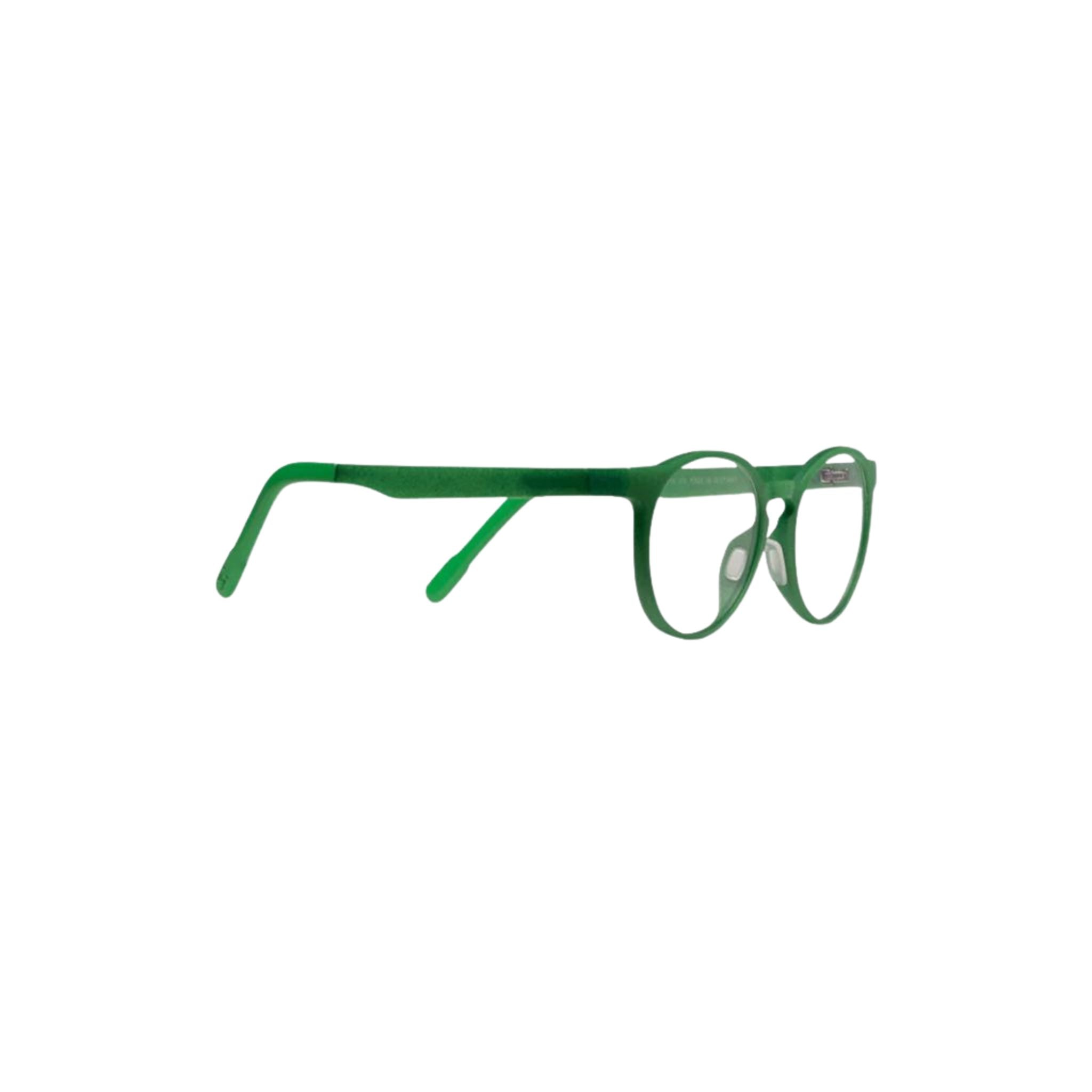 Designer Kinderbrille Suse von Manti Manti aus Berlin in frischen Grün  aus Bio-Kunsstoff, nachhaltig aus Rizinusöl - jetzt bei Optiker Brillen Schneider München