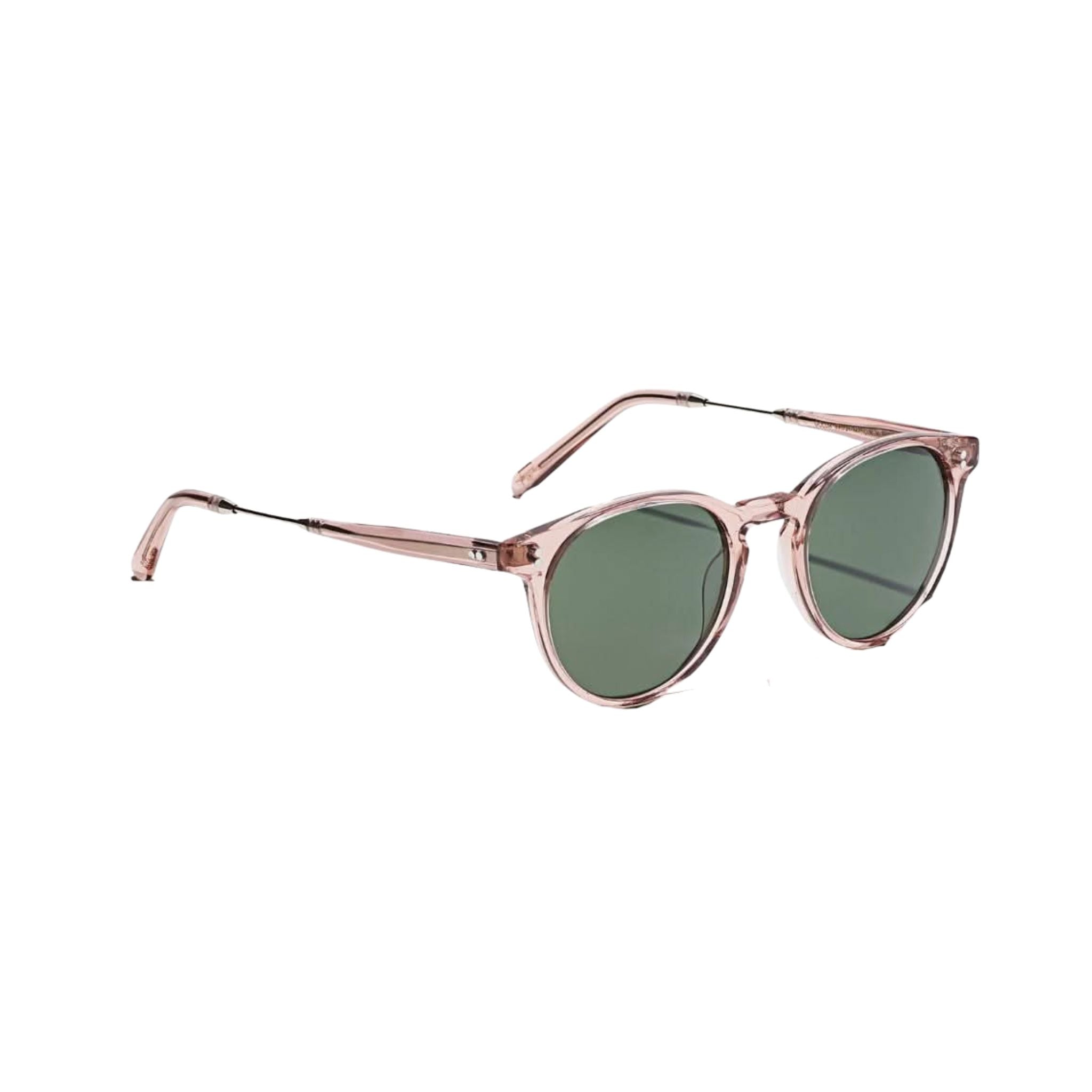 Moscot Sonnenbrille Golda Sun in Brunt Rose mit grünen Gläsern – elegante Retro-Sonnenbrille, erhältlich bei Optik Bartholomä in München.