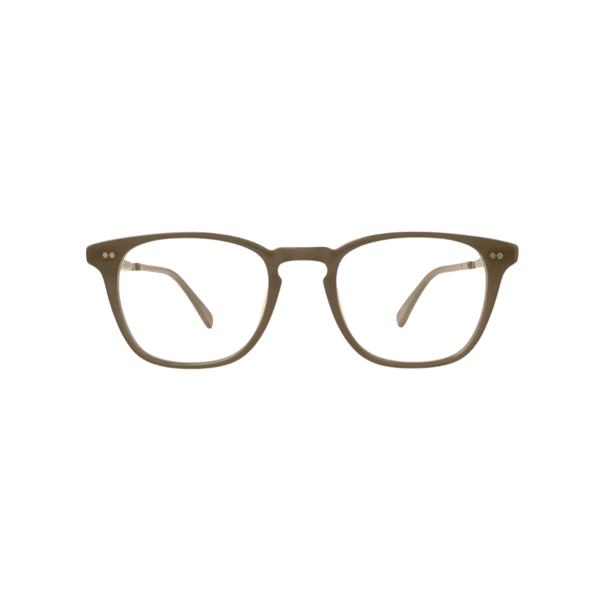 Frontansicht der Mr. Leight Kanaloa C Citrine in Antique Gold aus nachhaltigen Acetat – luxuriöses Design bei Brillen Schneider in München