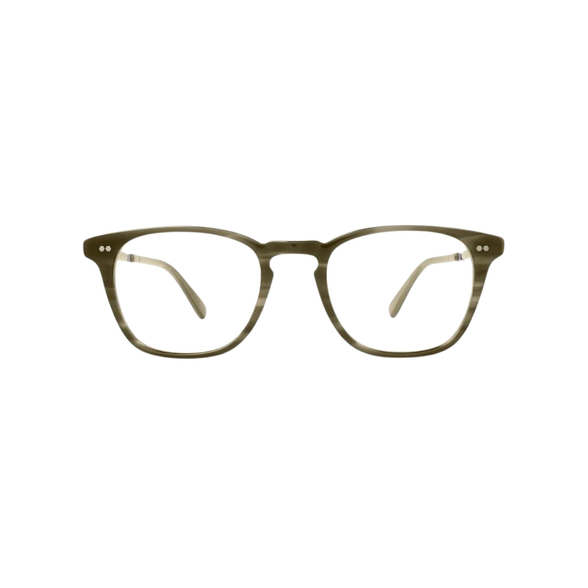 Frontansicht der Mr. Leight Brille Kanaloa C in Kelp Pewter mit eleganten Metallbügeln und grauen Gläsern – stilvolle Luxus-Sonnenbrille bei Brillen Schneider in München