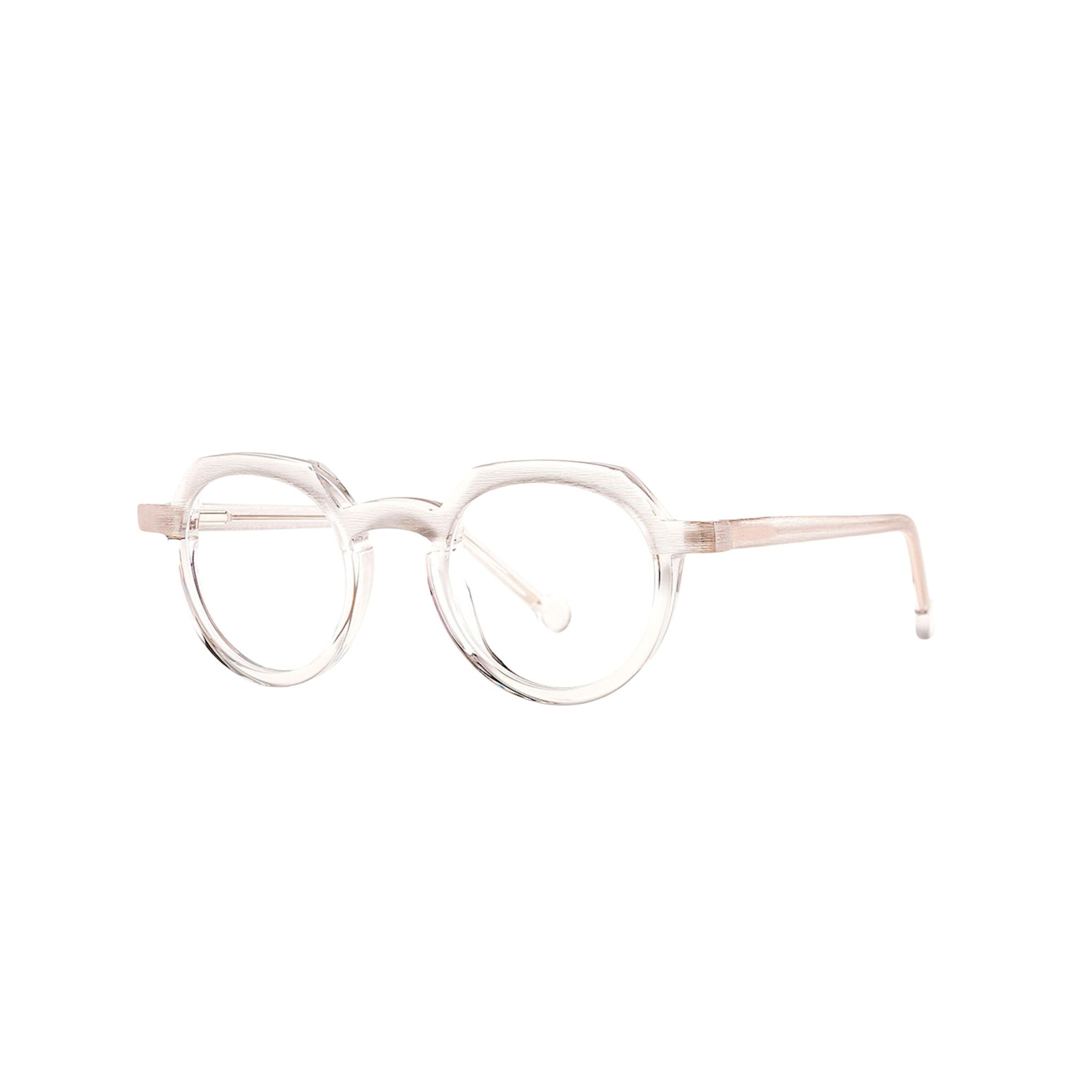 Theo COMMON OSTRICH 2 Brille Frontansicht oval transparent Acetat München Optiker Brillen Schneider