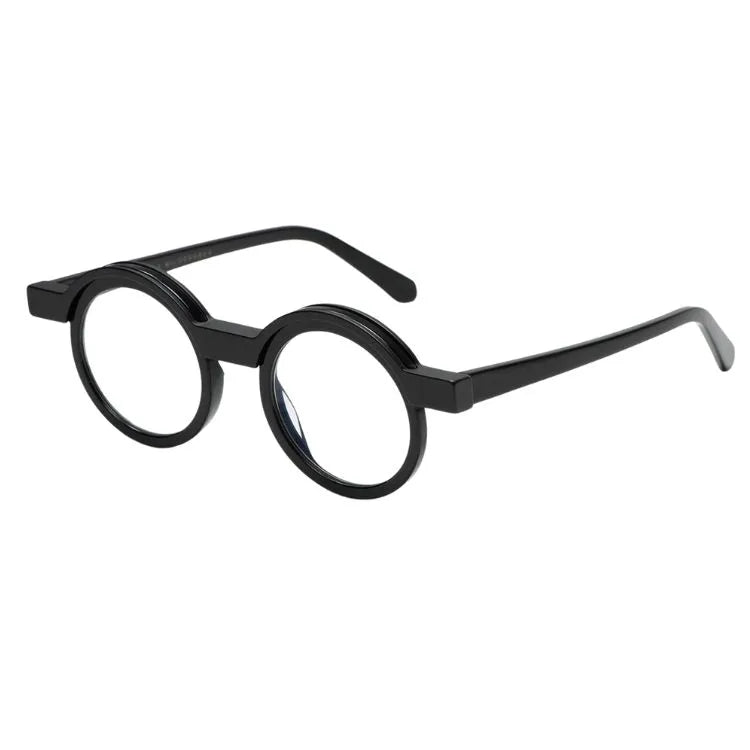 Seitenansicht Veronika Wildgruber Eyewear Tyrell in black - aus hochwertigen Aluminium für einen modernen Look jetzt bei Brillen Schneider in München