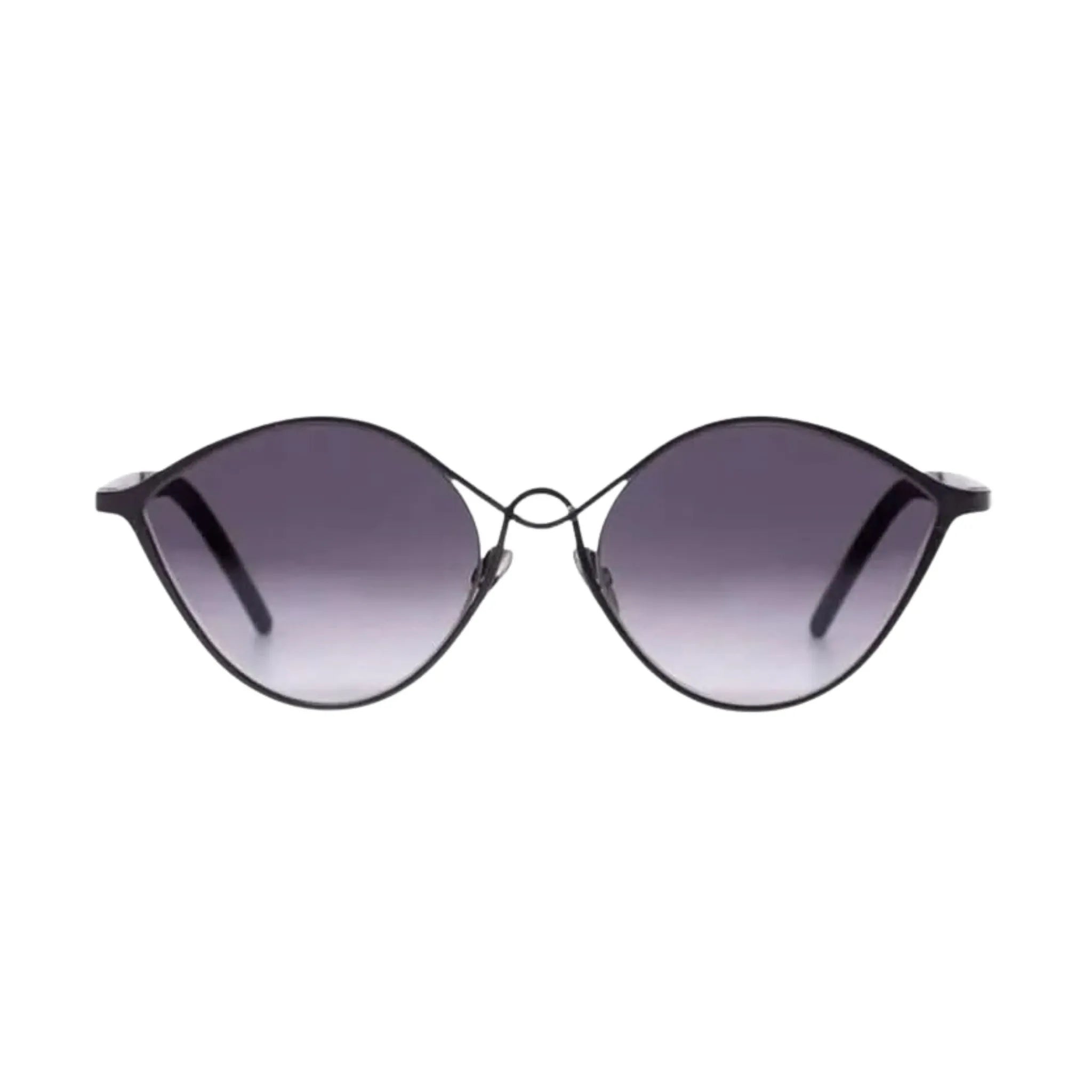Frontansicht Sonnenbrille Veronika Wildgruber Eyewear black Lane in black - exklusive Designerbrille bei Brillen Schneider in München zu finden